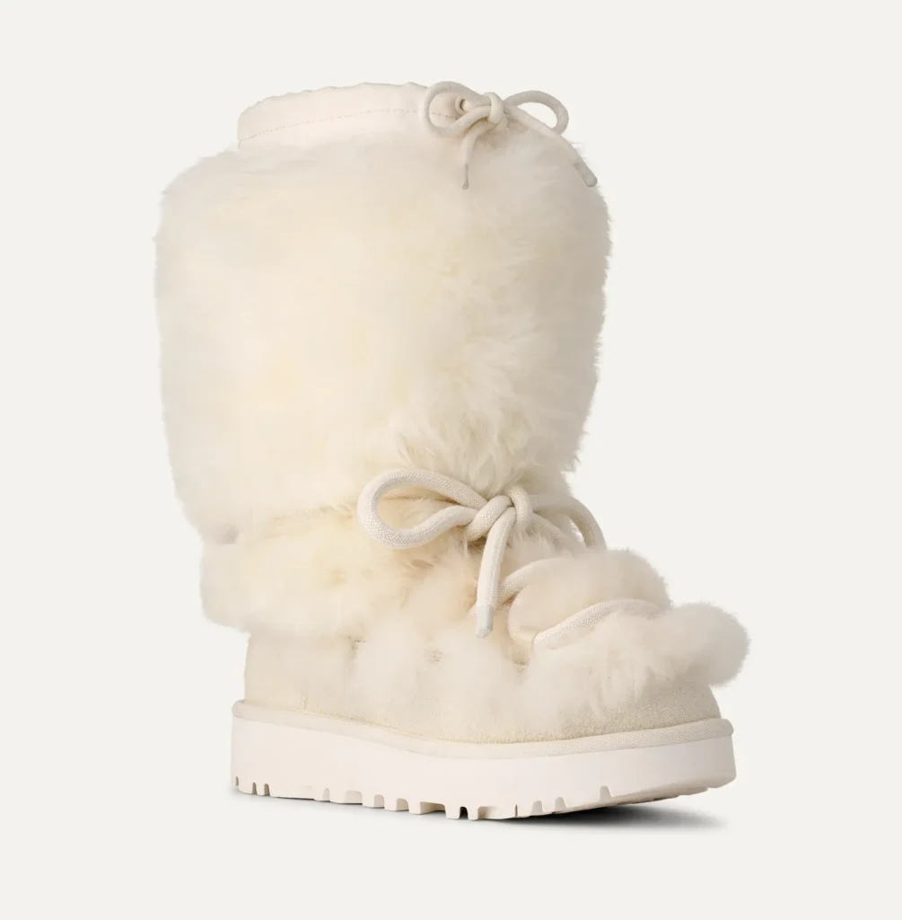 stivali di pelliccia tendenza scarpe moda inverno 2026