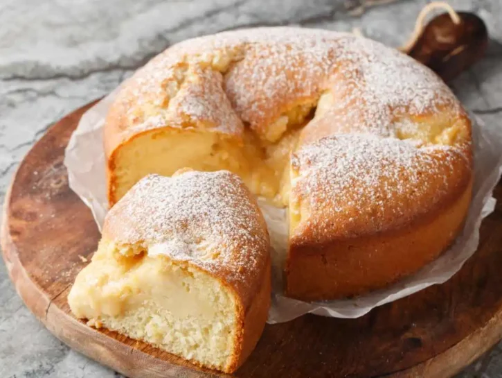 Torta nua alla crema pasticcera: semplice prelibatezza