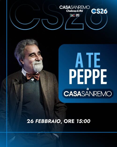 evento in ricordo del Maestro Peppe Vessicchio a Casa Sanremo