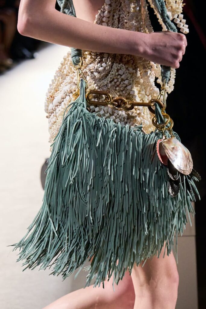 Borsa con frange di Balmain