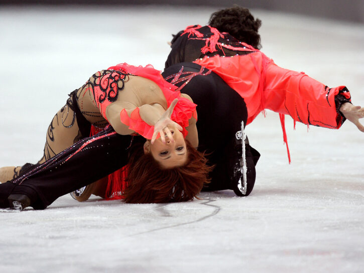 I crazy look del pattinaggio artistico alle Olimpiadi
