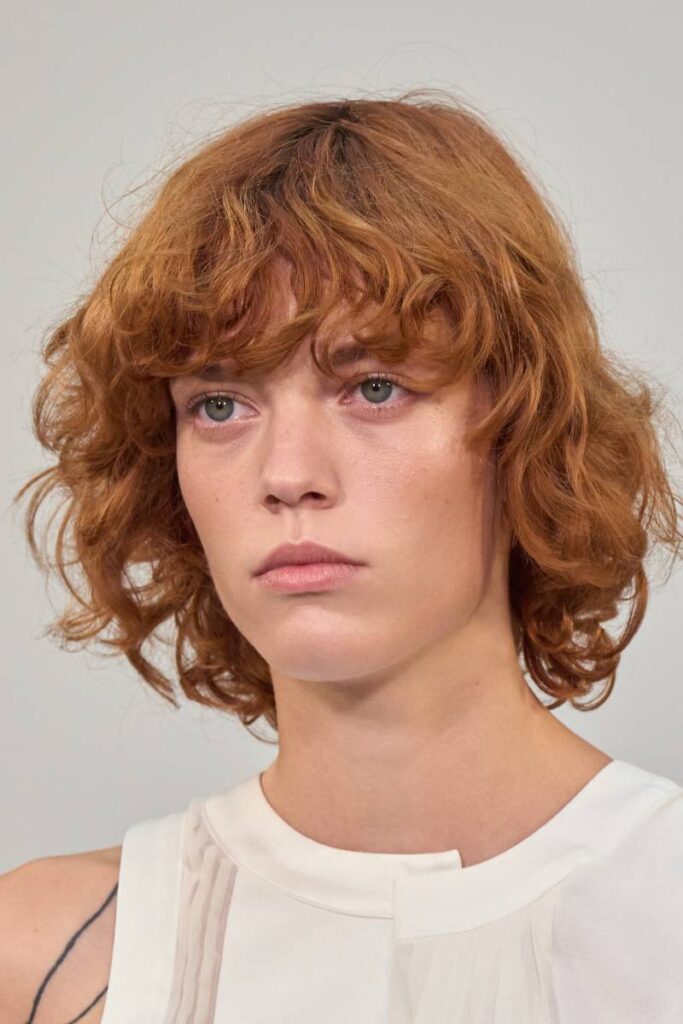 Taglio capelli ricci