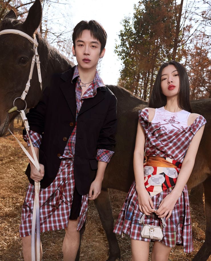 Campagna per l'anno del Cavallo by Vivienne Westwood