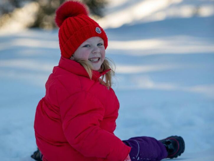 Il segreto dei bambini sani: giocare all'aperto anche con il freddo 