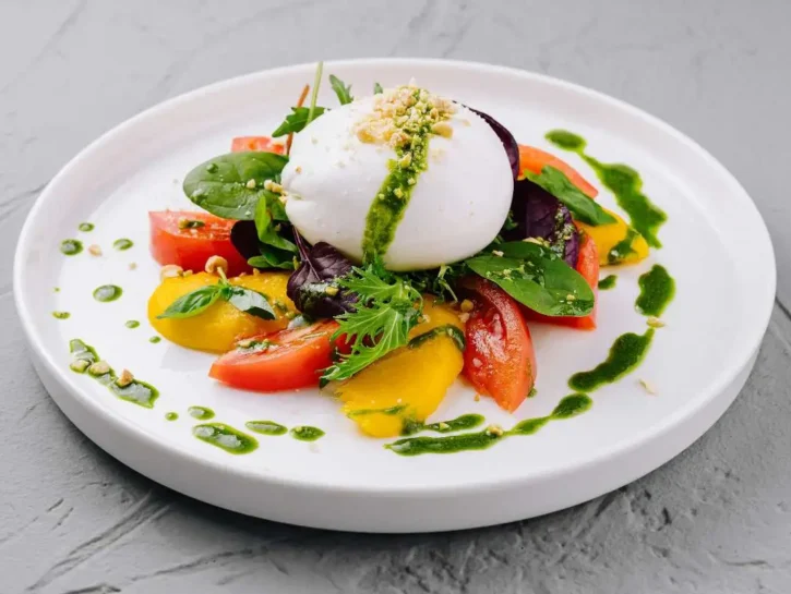 Caprese con burrata e pesto: la versione gourmet della ricetta tradizionale