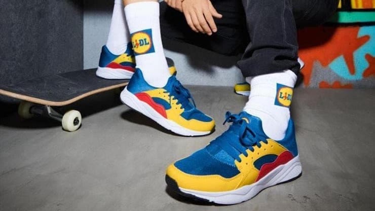 Le sneakers Lidl diventate virali