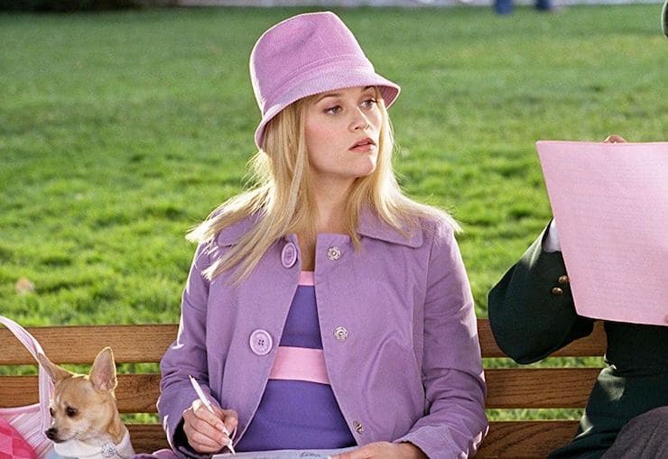 Reese Witherspoon in lilla