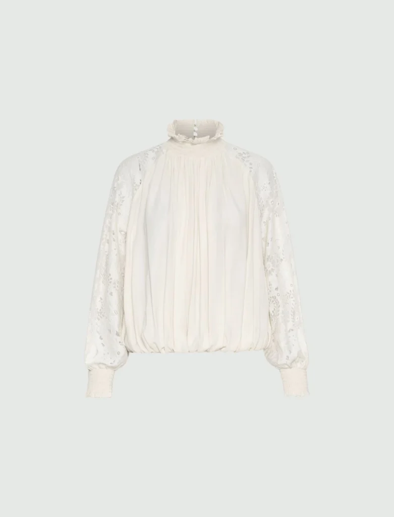 blusa bianca donna tendenza moda boho chic primavera estate 2026