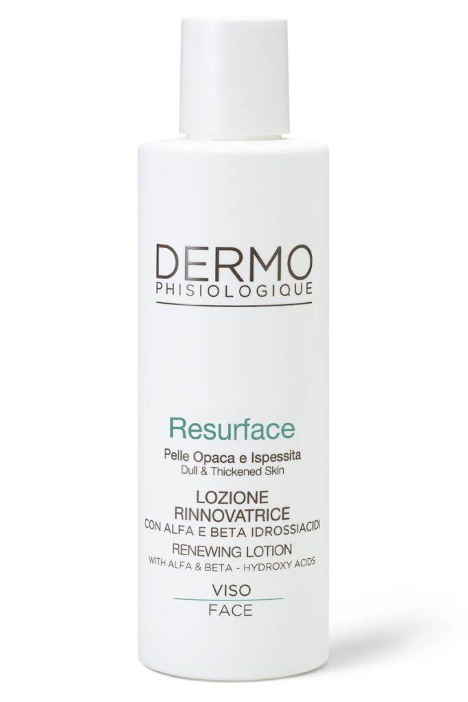 Lozione esfoliante viso