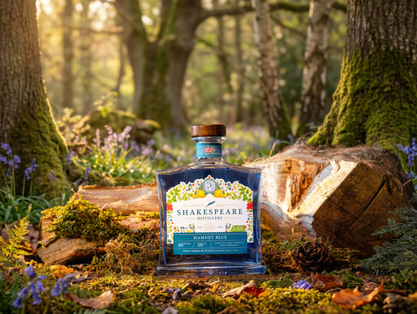 il gin dedicato al figlio di Shakespeare e creato in occasione del film dalla Shakespeare Distillery, a Stratford-upon-Avon