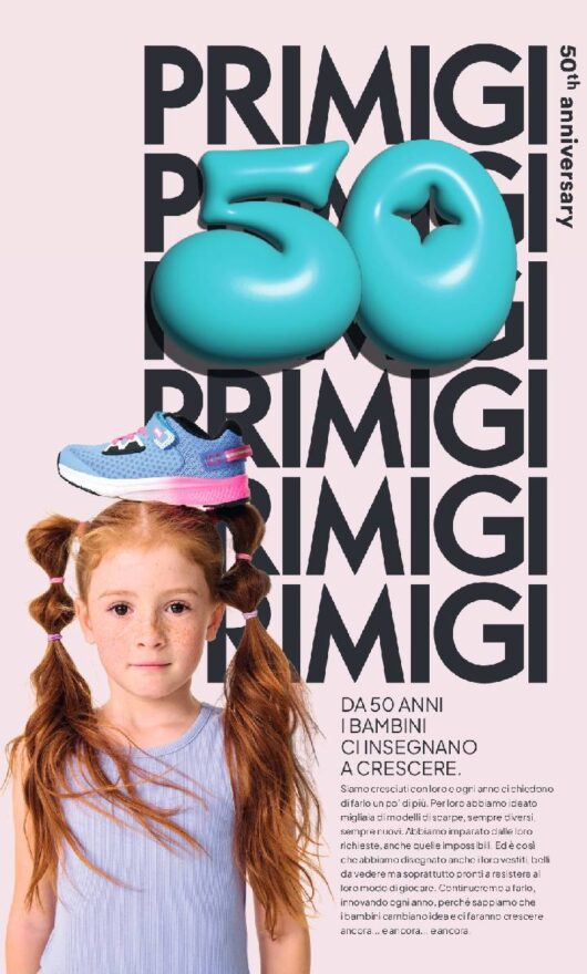 Primigi, 50 anni di primi passi