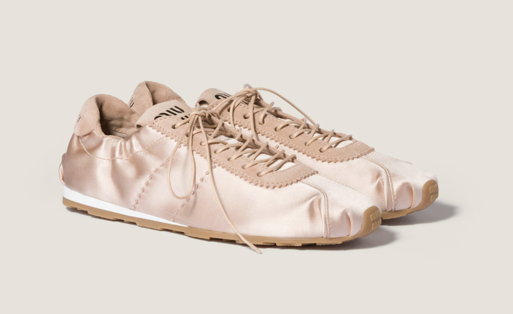 migliori sneakers di raso rosa tendenza scarpe moda primavera 2026