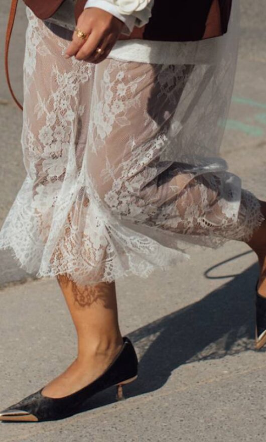 Ti domandi quali tacchi indossare per il giorno? Le it-girls di Parigi hanno la risposta