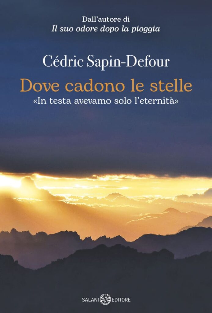 La copertina del romanzo di C&eacute;dric Sapin-Defour "Dove cadono le stelle" (Salani)