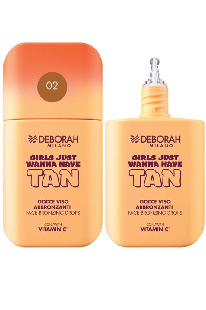 Gocce abbronzanti viso