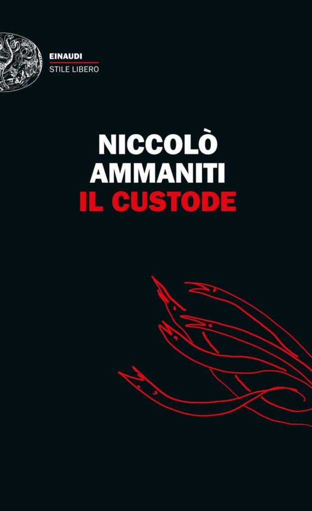 La cover del romanzo "Il custode" di Niccolò Ammaniti