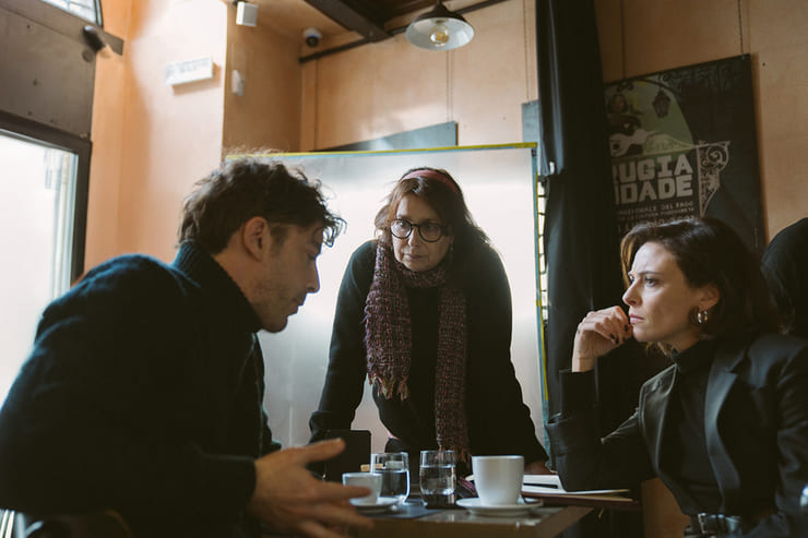 Una scena del film Illusione di Francesca Archibugi con Jasmine Trinca e Michele Riondino
