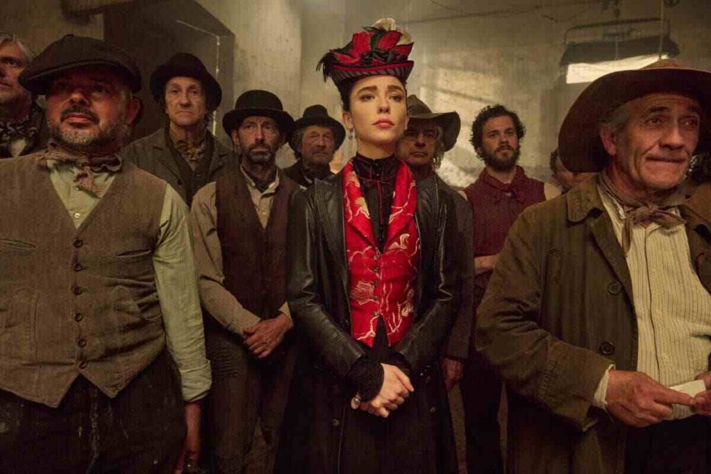 L'attrice Matilda De Angelis nella serie La legge di Lidia Poët