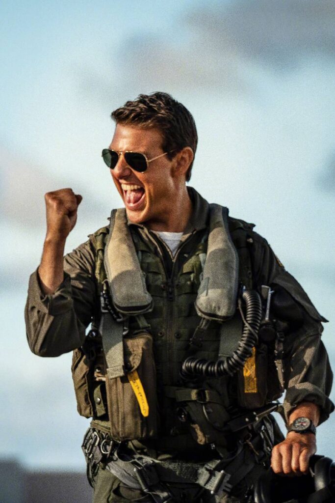Tom Cruise indossa i Ray-Ban Aviator