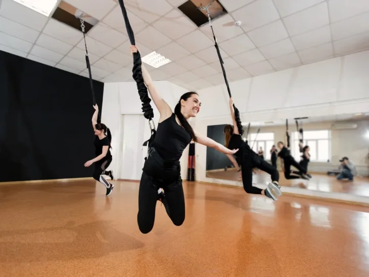 Bungee gym, tutti i benefici del fitness aerobico