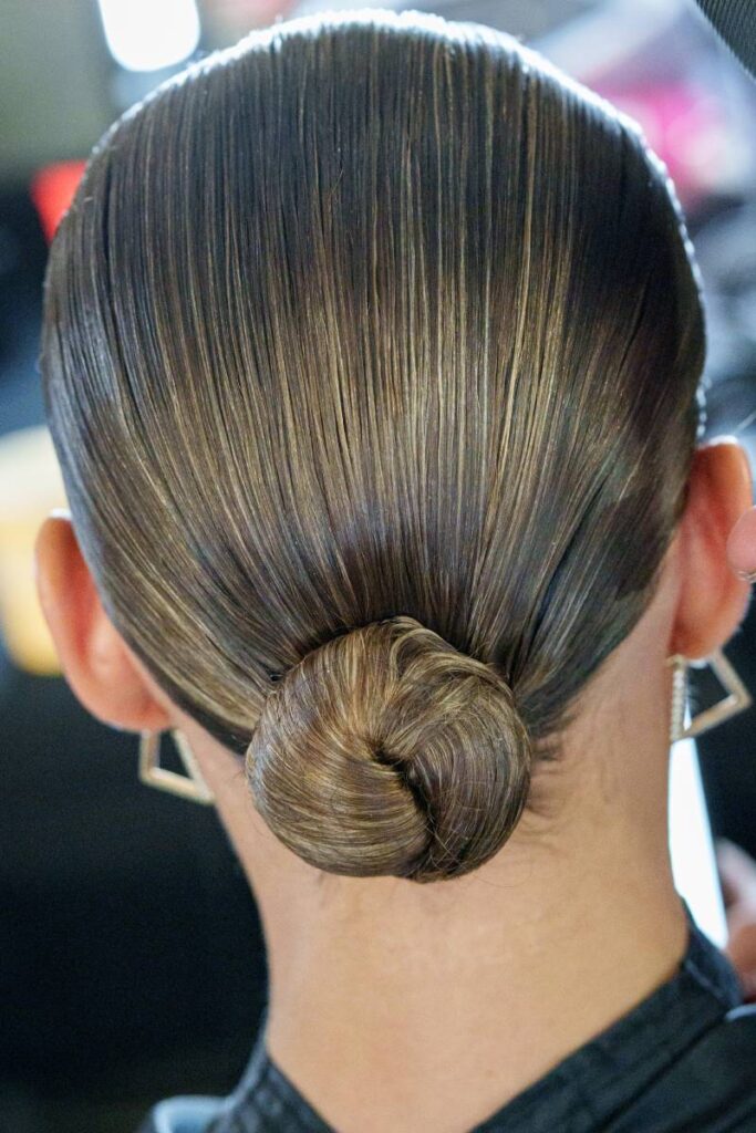 Chignon basso
