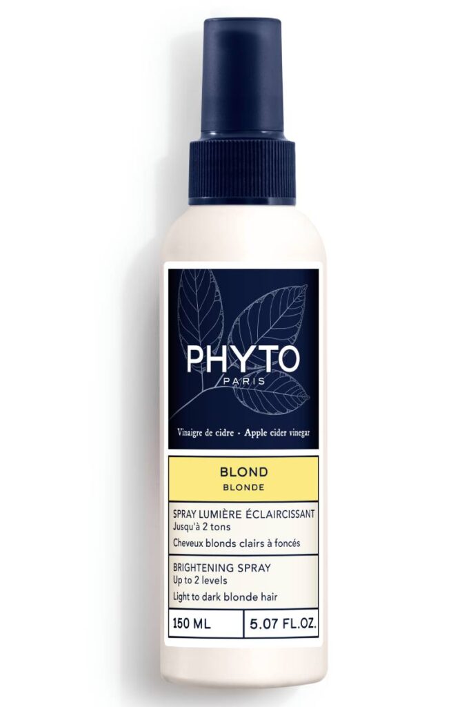 Spray per capelli biondi