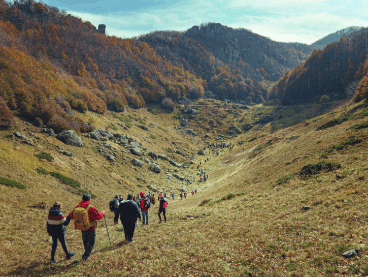 Portiamo l'ansia a fare un trekking?