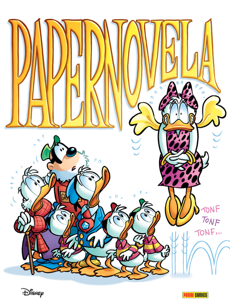La copertina del volume Papernovela (Panini Comics)