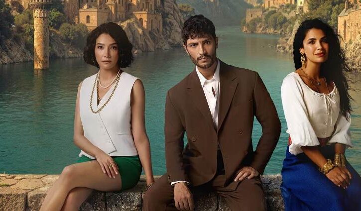 I tre protagonisti de l'erede