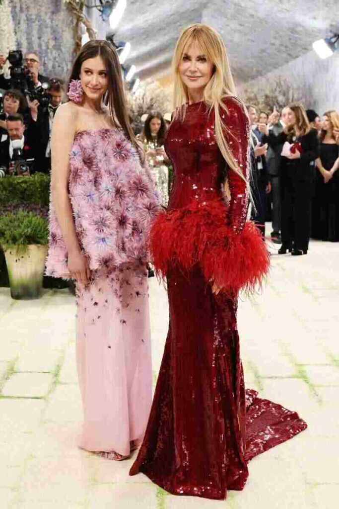 Nicole Kidman con la figlia Sunday Rose al Met Gala 2026