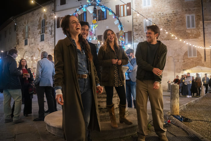 Matilde Gioli in una scena del film "Non è un paese per songle"