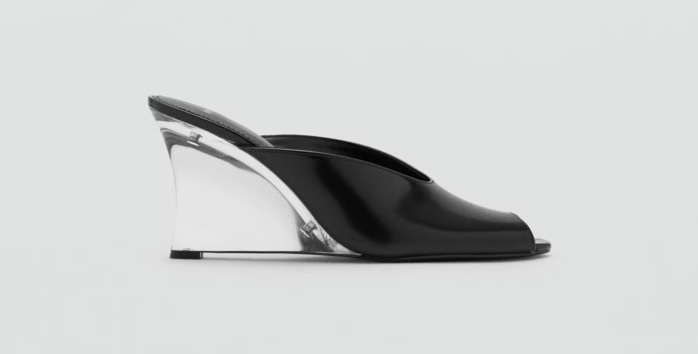 sandali mule a punta chiusa con zeppa tendenza moda estate 2026