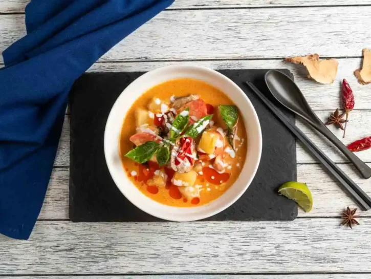 Curry laksa, la zuppa malese al latte di cocco