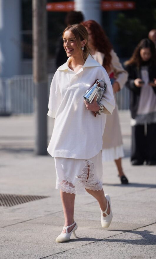 La gonna sottoveste con inserti in pizzo? Se non l'avete «add to cart» subito