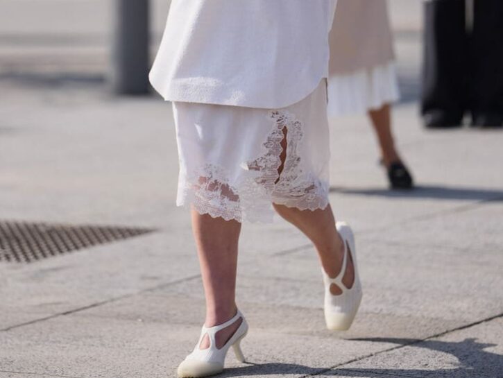 La gonna sottoveste con inserti in pizzo? Se non l'avete «add to cart» subito