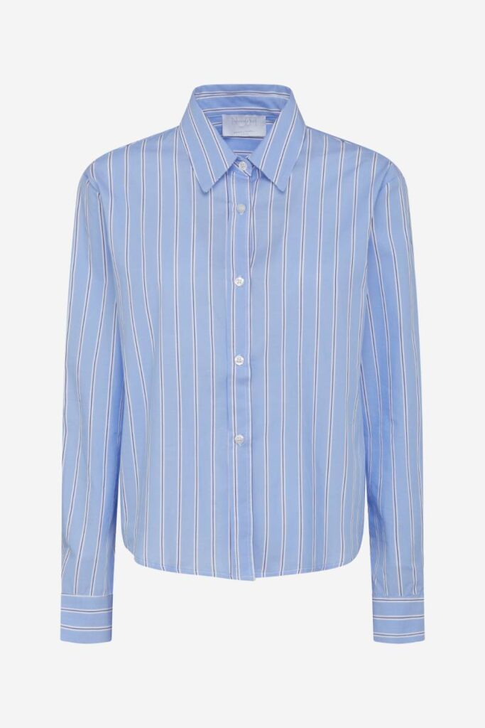 camicia a righe regular fit