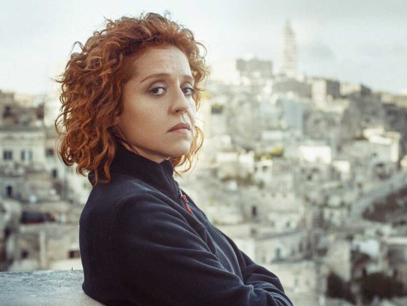 L'attrice Vanessa Scalera in una scena di "Imma Tataranni"