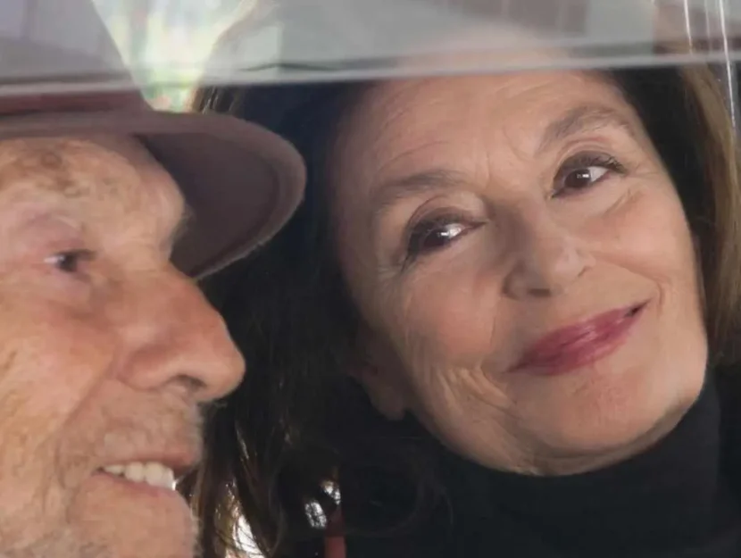 Louis Trintignant e Anouk Aimée in una scena del film "I migliori anni della nostra vita"