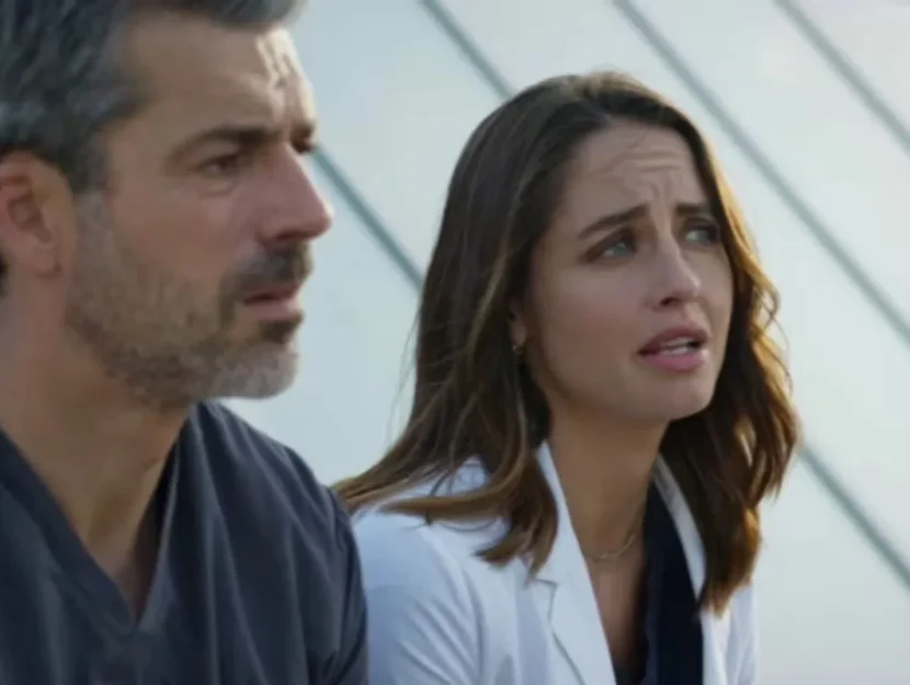 Luca Argentero e Matilde Gioli in Doc nelle tue mani