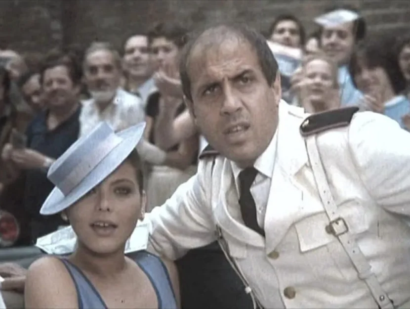 Ornella Muti e Adriano Celentano in Innamorato pazzo