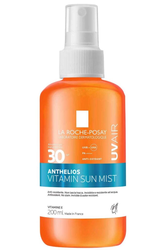 spray solare alle viatmine
