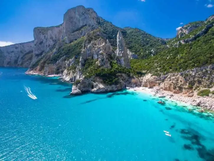 Una veduta di Cala Goloritzé, Baunei (Sardegna)