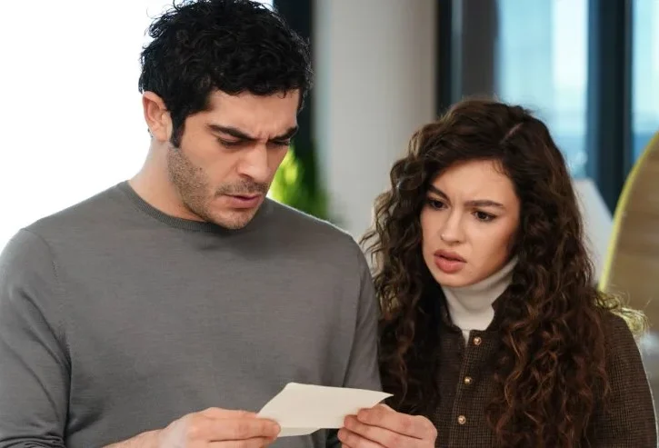 Burak Deniz e Su Burcu Yazgı Coşkun, protagonisti della serie turca "Racconto di una notte"