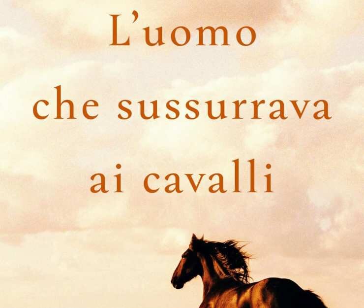 La copertina del romanzo l'uomo che sussurrava ai cavalli