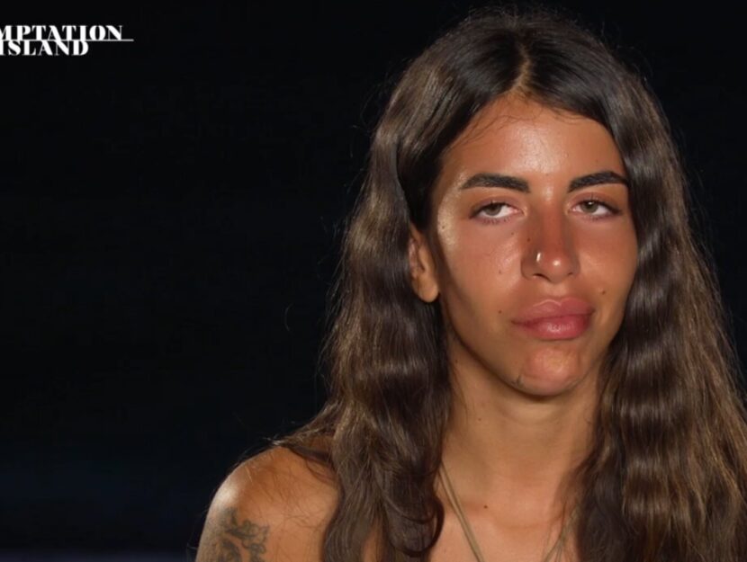 alessandra al falo di confronto a temptation island