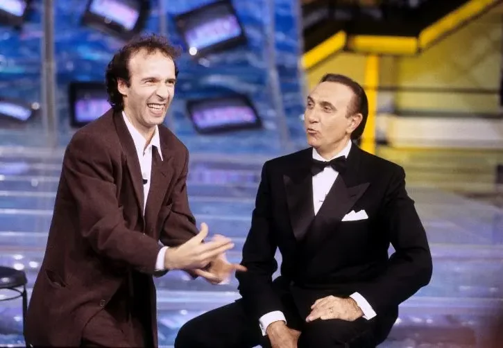 Roberto Benigni e Pippo Baudo