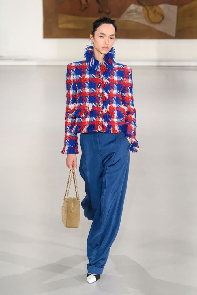 Modella in passerella per Chanel