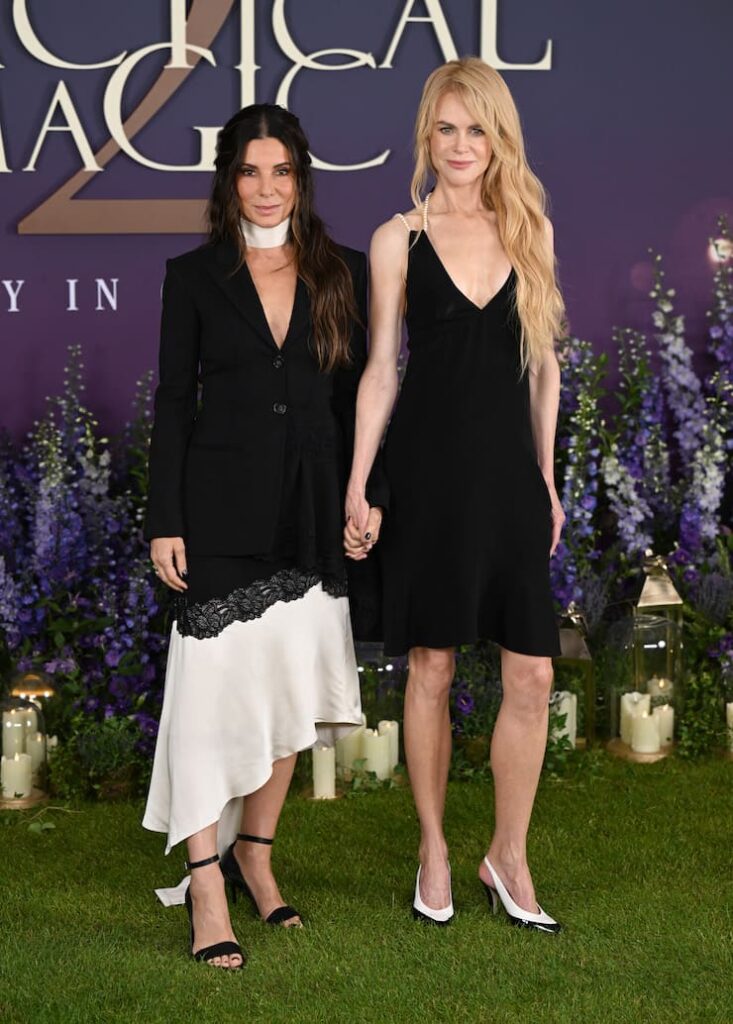 Sandra Bullock e Nicole Kidman per il press tour di Amori & Incantesimi 2