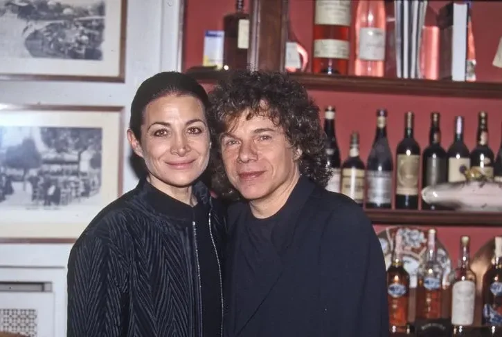 riccardo cocciante con la moglie Catherine Boutet