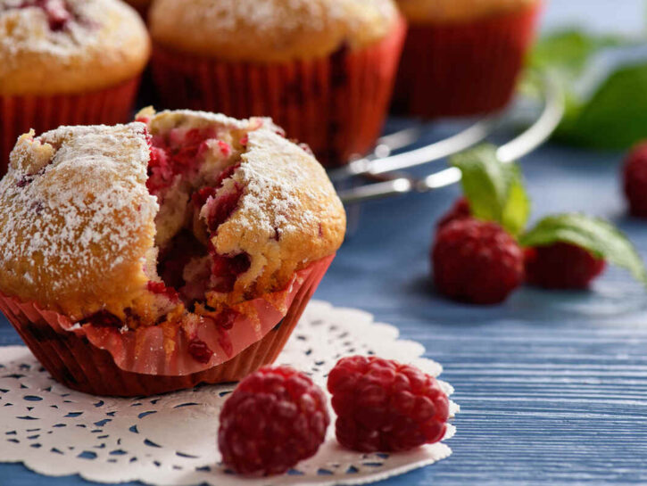 Muffin ai lamponi: la ricetta soffice che conquista tutti